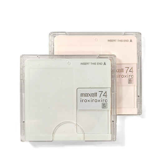 Maxell iroxiroxiro 74 Minute MiniDisc 2 Pack