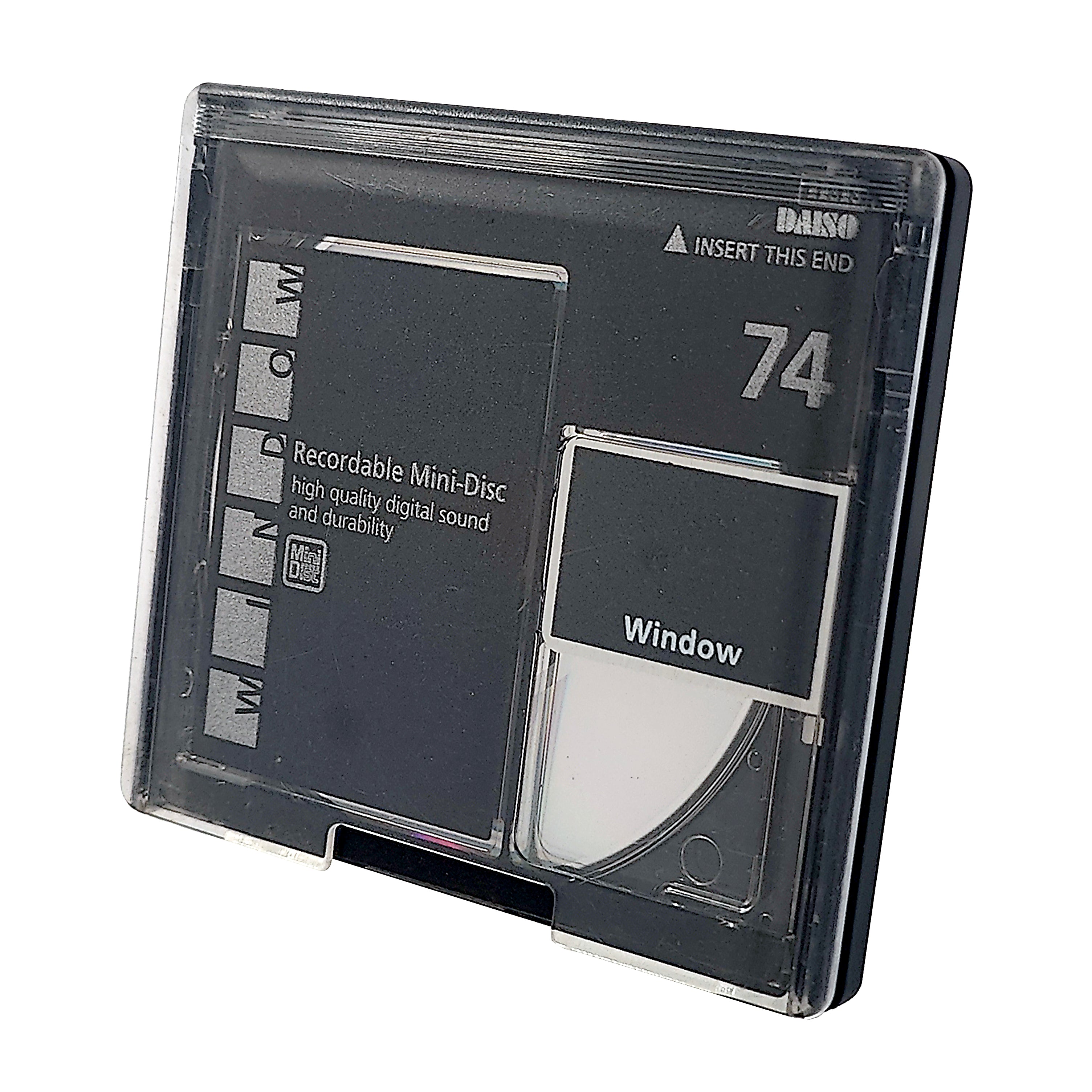 Daiso Window 74 Minute MiniDisc – Hallam & Price