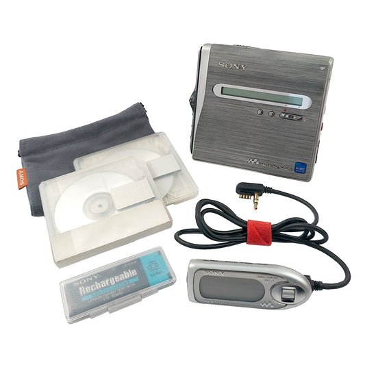 Sony MZ-NH1 MiniDisc Recorder Bundle