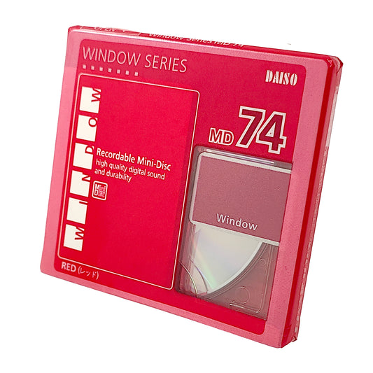 Daiso Window 74 Minute MiniDisc