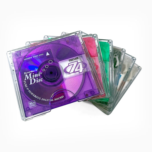 Maxell 74 Minute MiniDisc 6 Pack