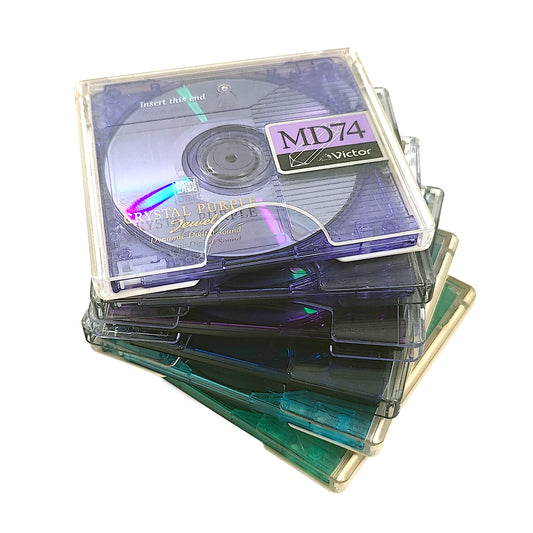 JVC Victor 74 Minute MiniDisc 6 Pack