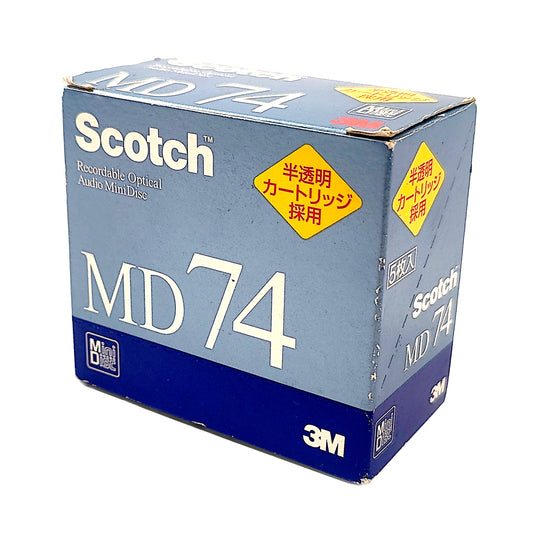 Scotch MD 74 Minute MiniDisc 5 Pack