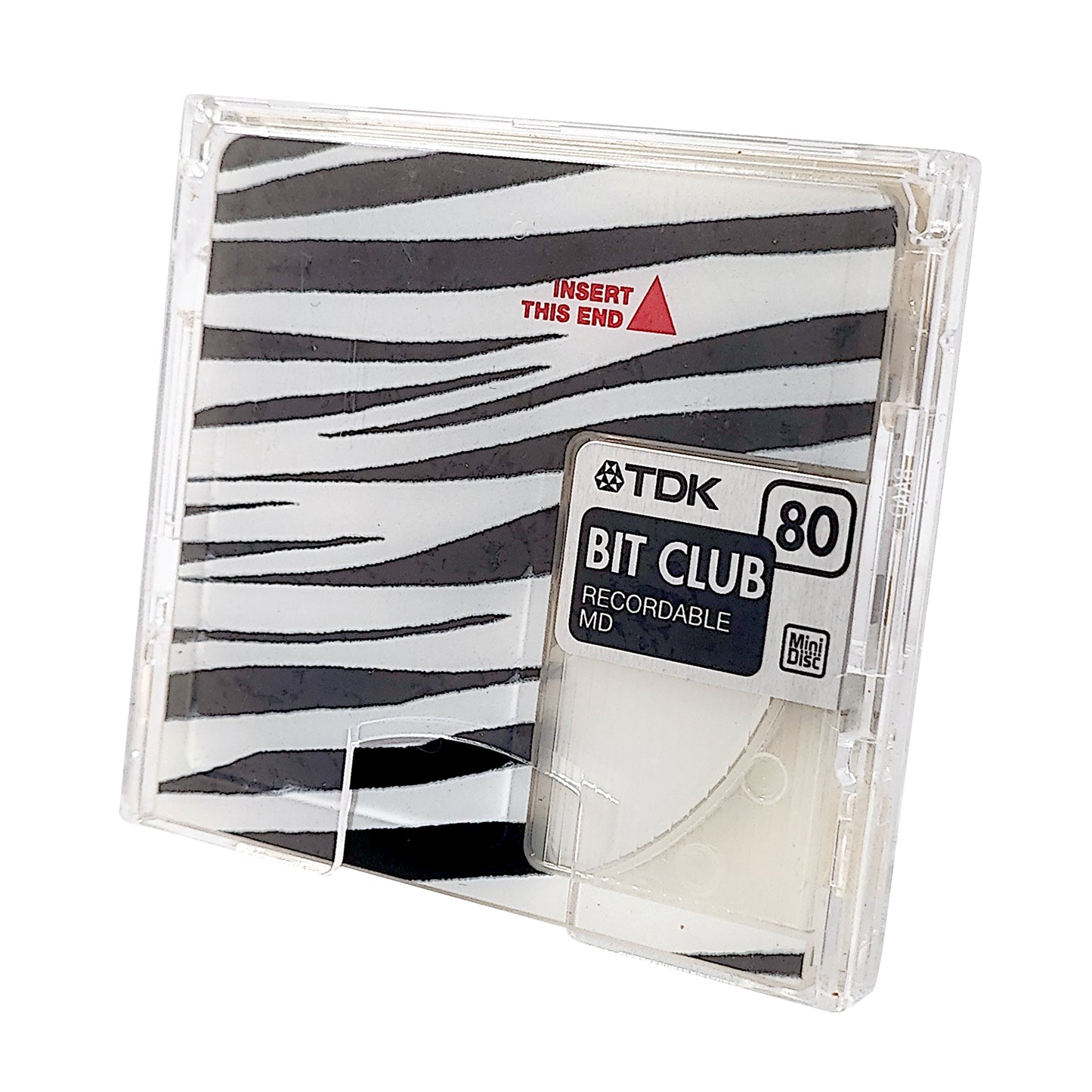 TDK Bit Zebra 80 Minute MiniDisc