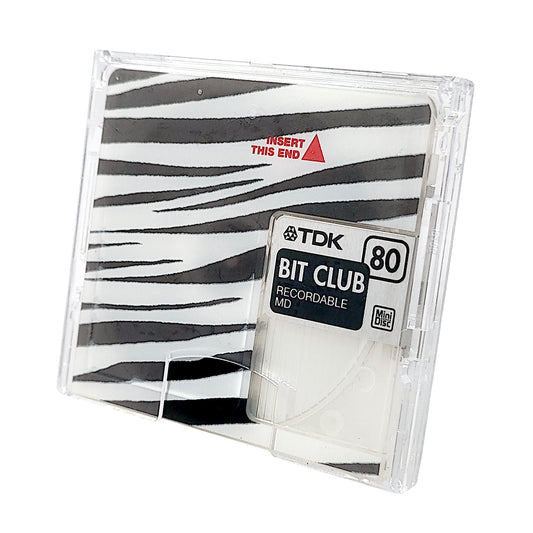 TDK Bit Zebra 80 Minute MiniDisc