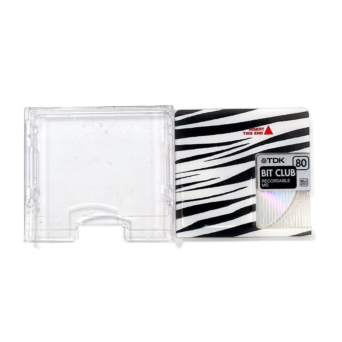 TDK Bit Zebra 80 Minute MiniDisc