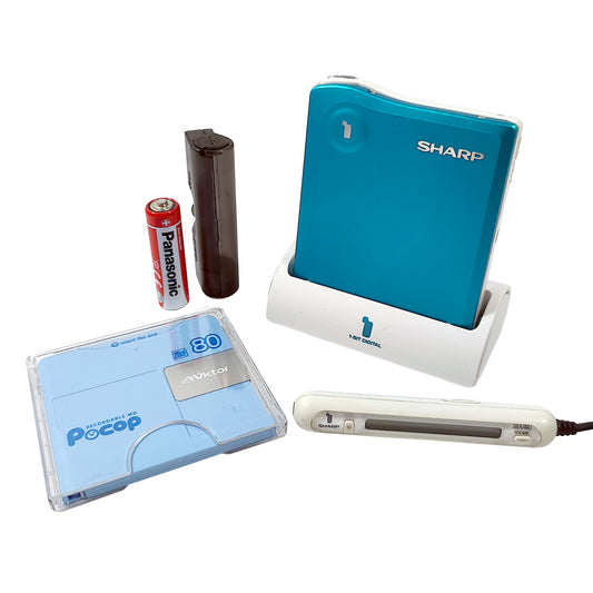Sharp MD-DS33-A Auvi MiniDisc Player Bundle