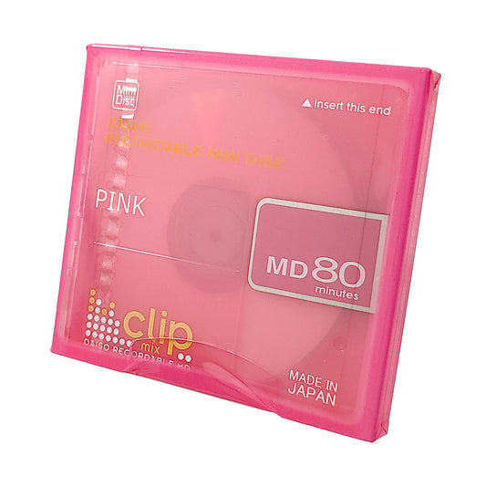 Daiso Clip 80 Minute MiniDisc