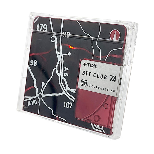 TDK Bit Club Maps 74 Minute MiniDisc