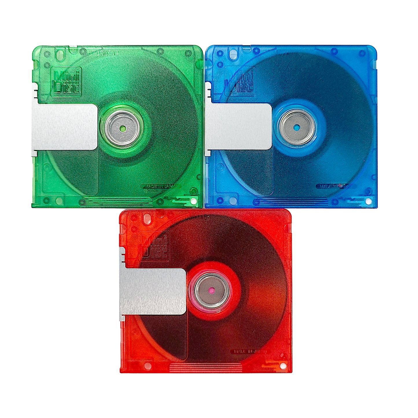 TDK Fine 74 Minute MiniDisc 3 Pack & Case