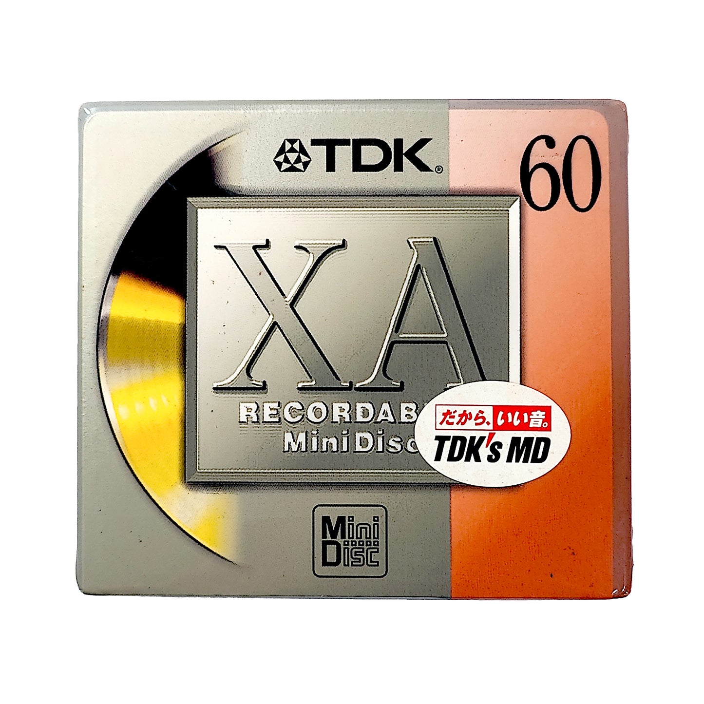 TDK XA 60 Minute MiniDisc