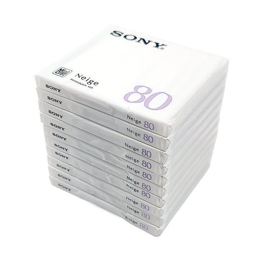 Sony Neige 80 Minute MiniDisc 10 Pack
