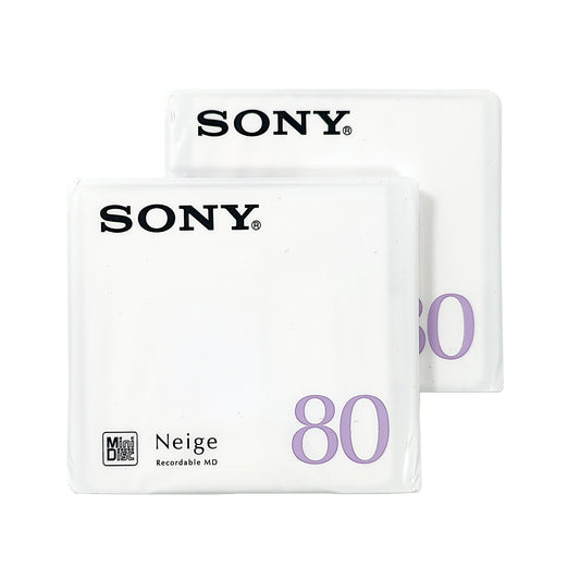 Sony Neige 80 Minute MiniDisc 2 Pack