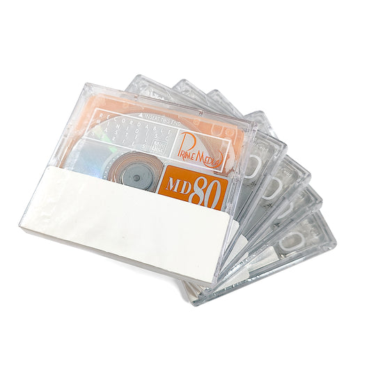Victor & Prime Media 80 Minute MiniDisc 5 Pack