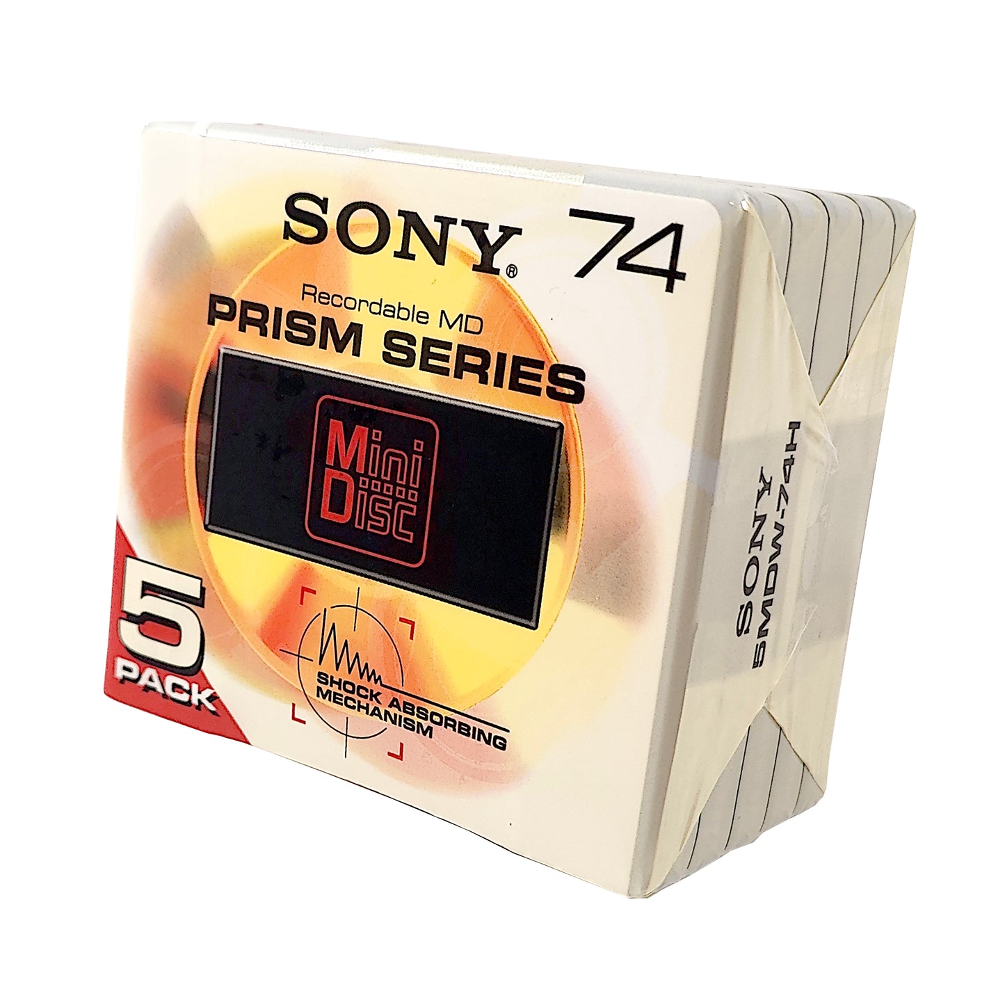 Sony Prism 74 Minute MiniDisc 5 Pack