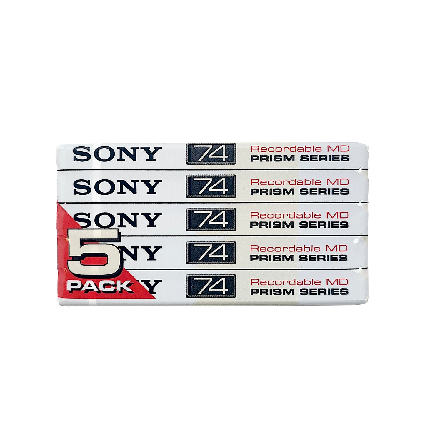 Sony Prism 74 Minute MiniDisc 5 Pack