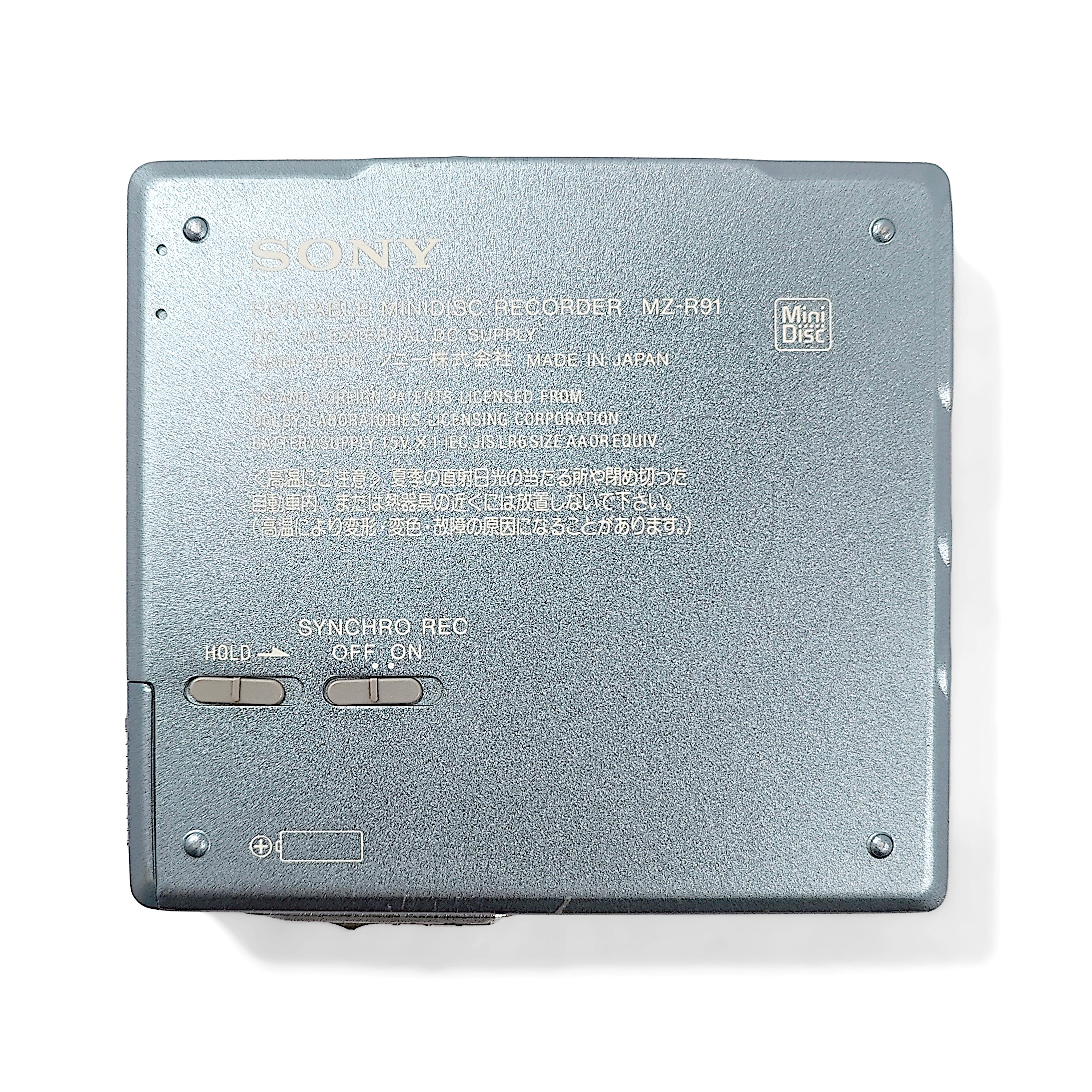 Sony MZ-R91 MiniDisc Recorder – Hallam & Price