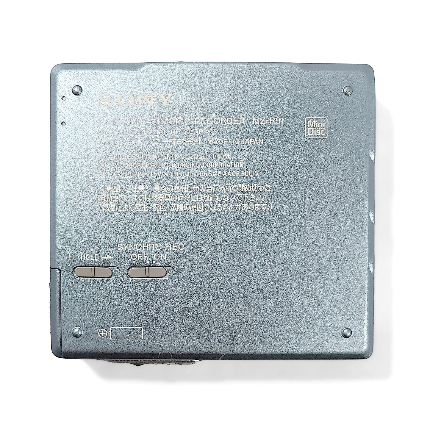 Sony MZ-R91 MiniDisc Recorder