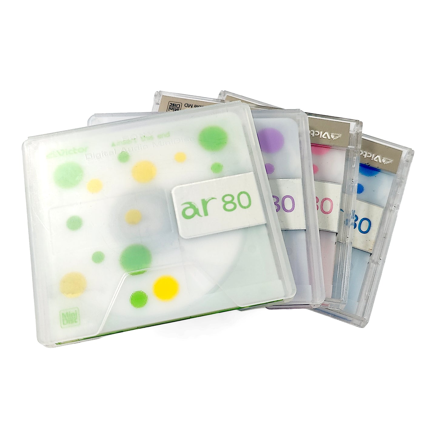 Victor AR Sweets 80 Minute MiniDisc 4 Pack