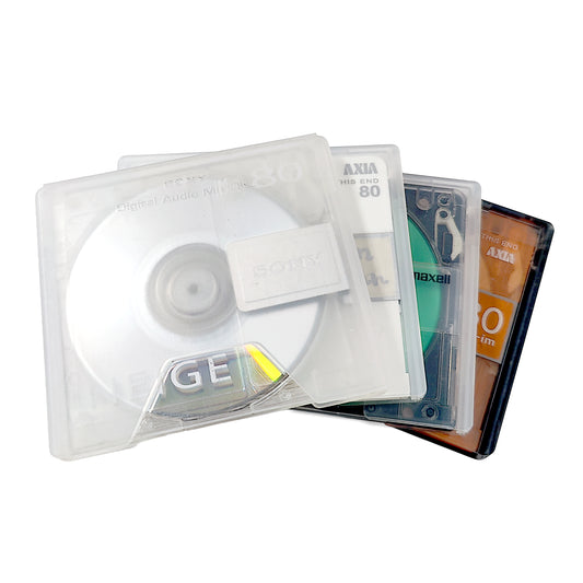 Various Brand 80 Minute MiniDisc 4 Pack