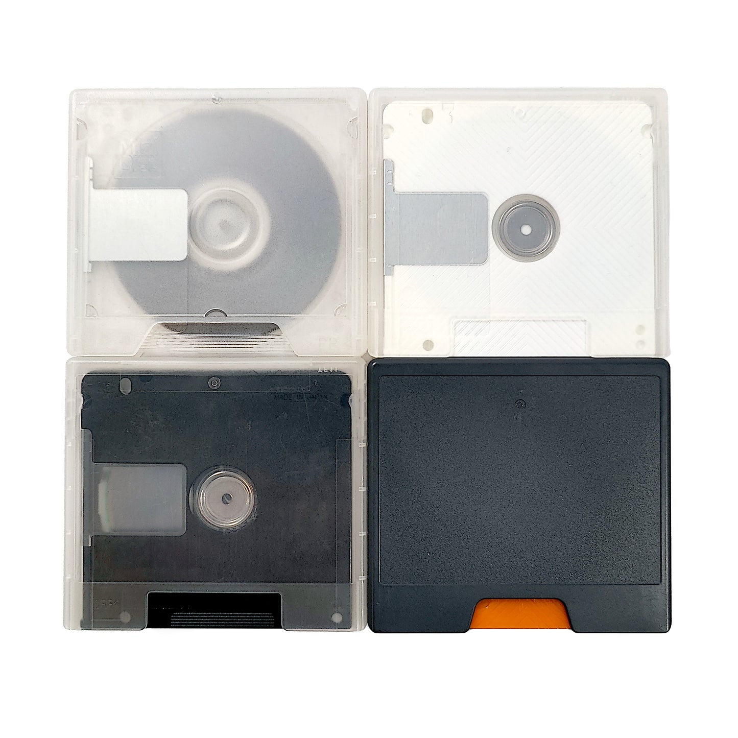 Various Brand 80 Minute MiniDisc 4 Pack