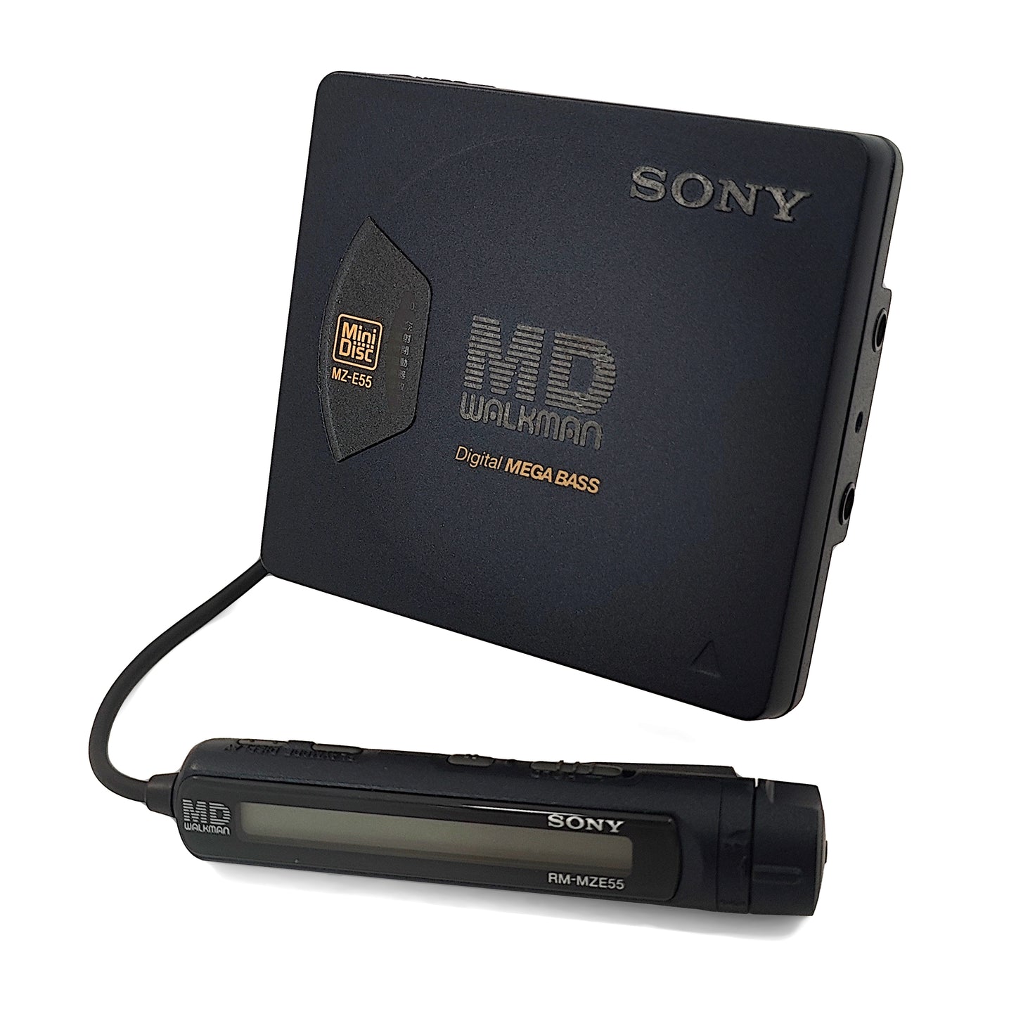 Sony MZ-E55 MiniDisc Player Bundle