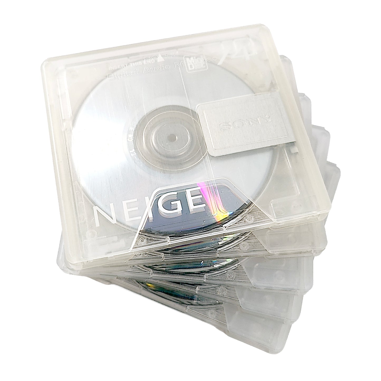 Sony Neige 74 Minute MiniDisc 5 Pack