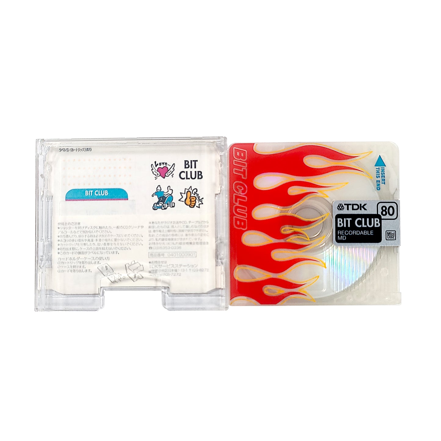 TDK Bit Fire 80 Minute MiniDisc