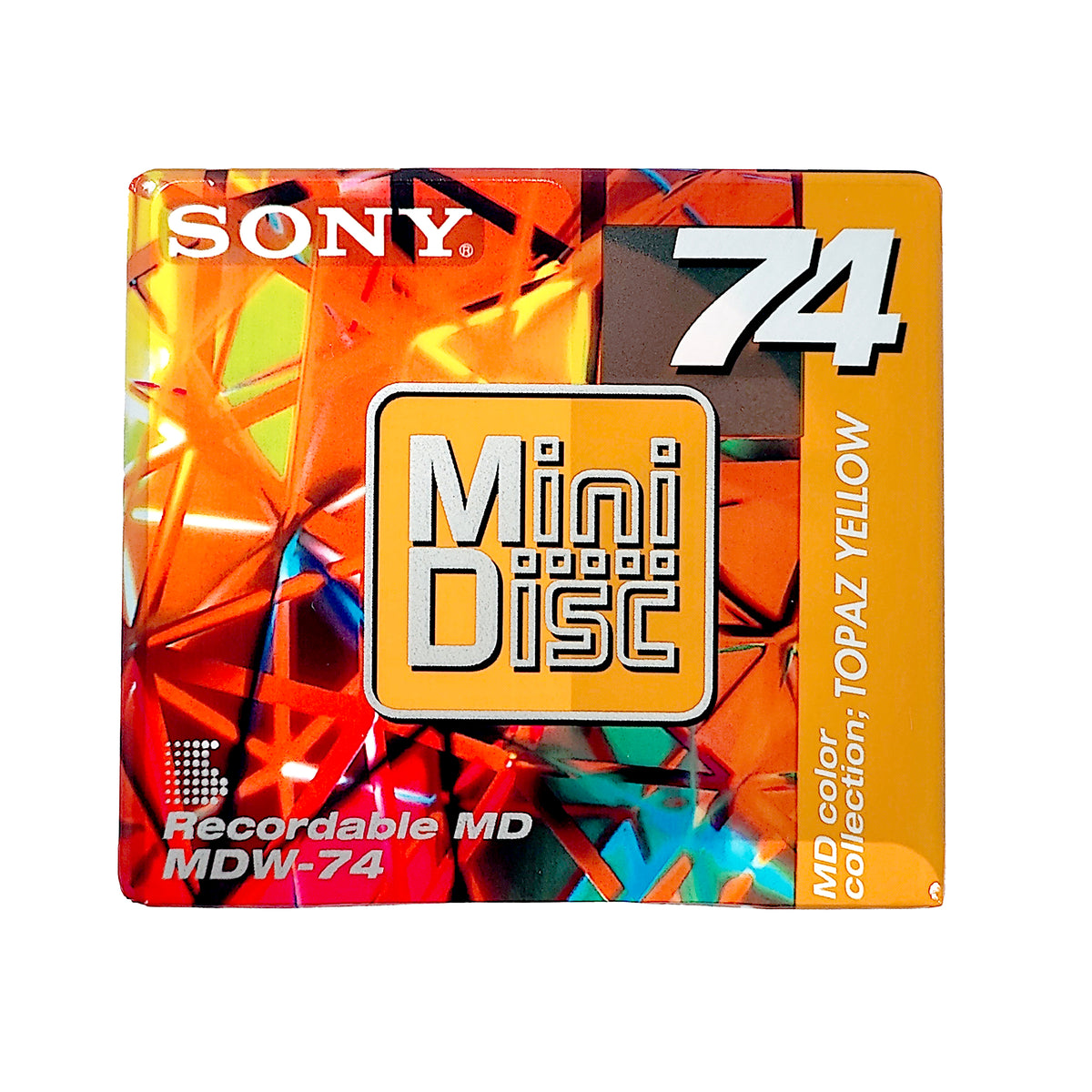 Sony Color Code Sony Color Collection 74 Minute MiniDisc – Hallam & Price