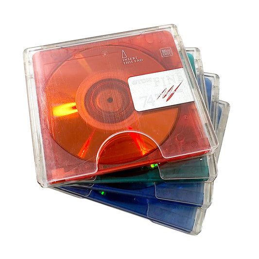 TDK Fine 74 Minute MiniDisc 4 Pack