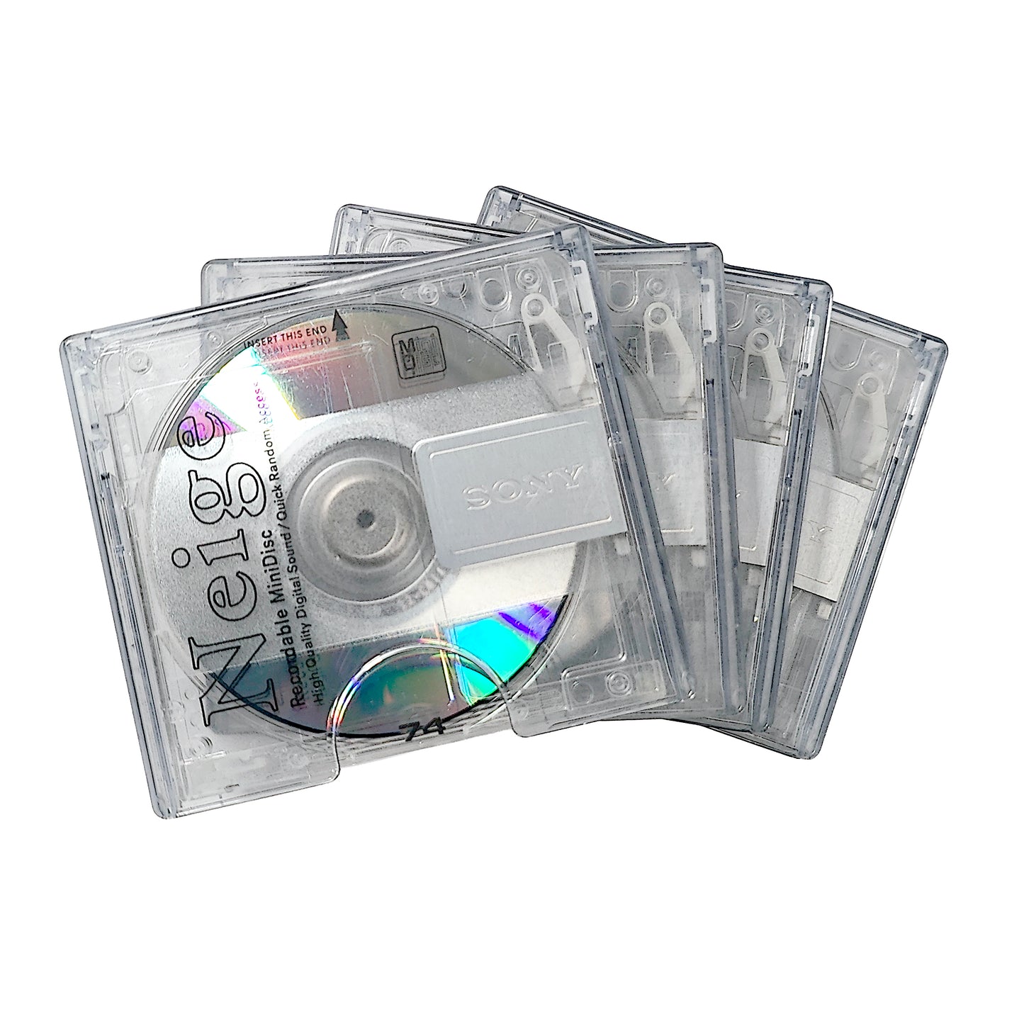 Sony Neige 74 Minute MiniDisc 4 Pack
