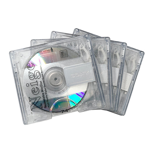 Sony Neige 74 Minute MiniDisc 4 Pack