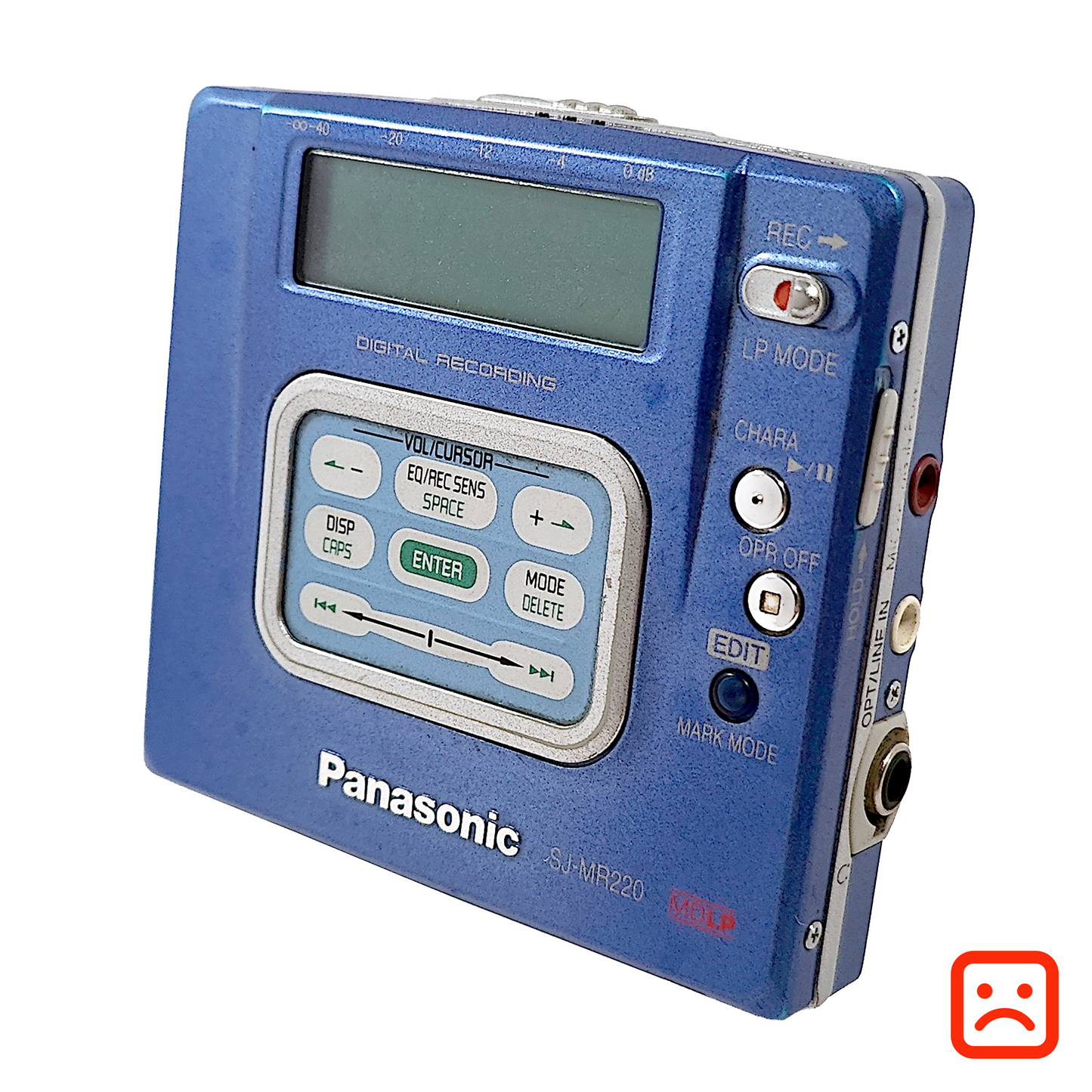 Panasonic SJ-MR220 MiniDisc Recorder