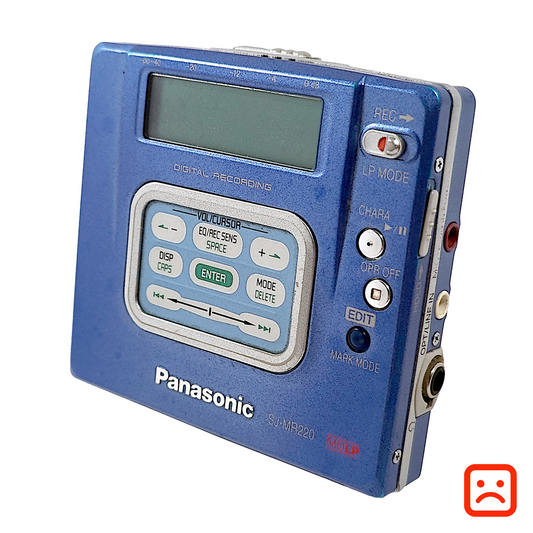 Panasonic SJ-MR220 MiniDisc Recorder