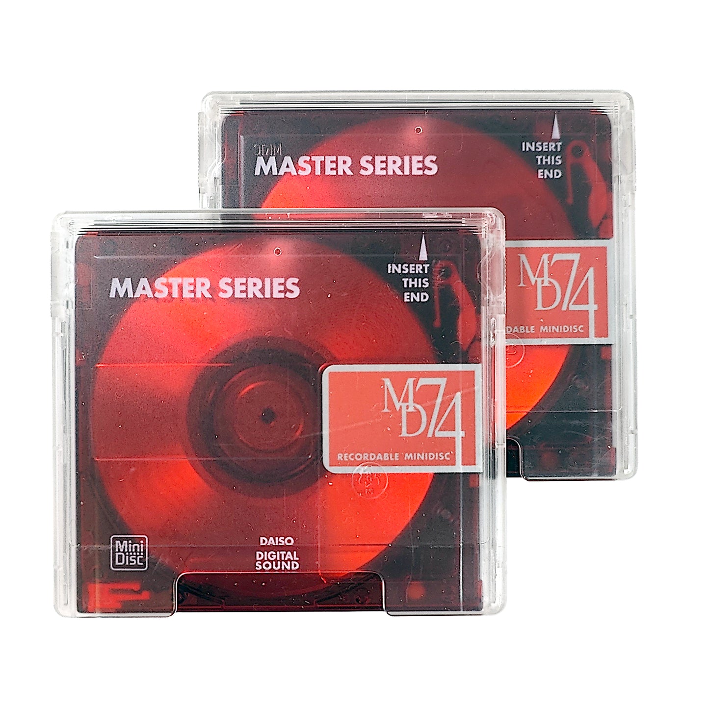 Daiso Master Series 74 Minute MiniDisc 2 Pack