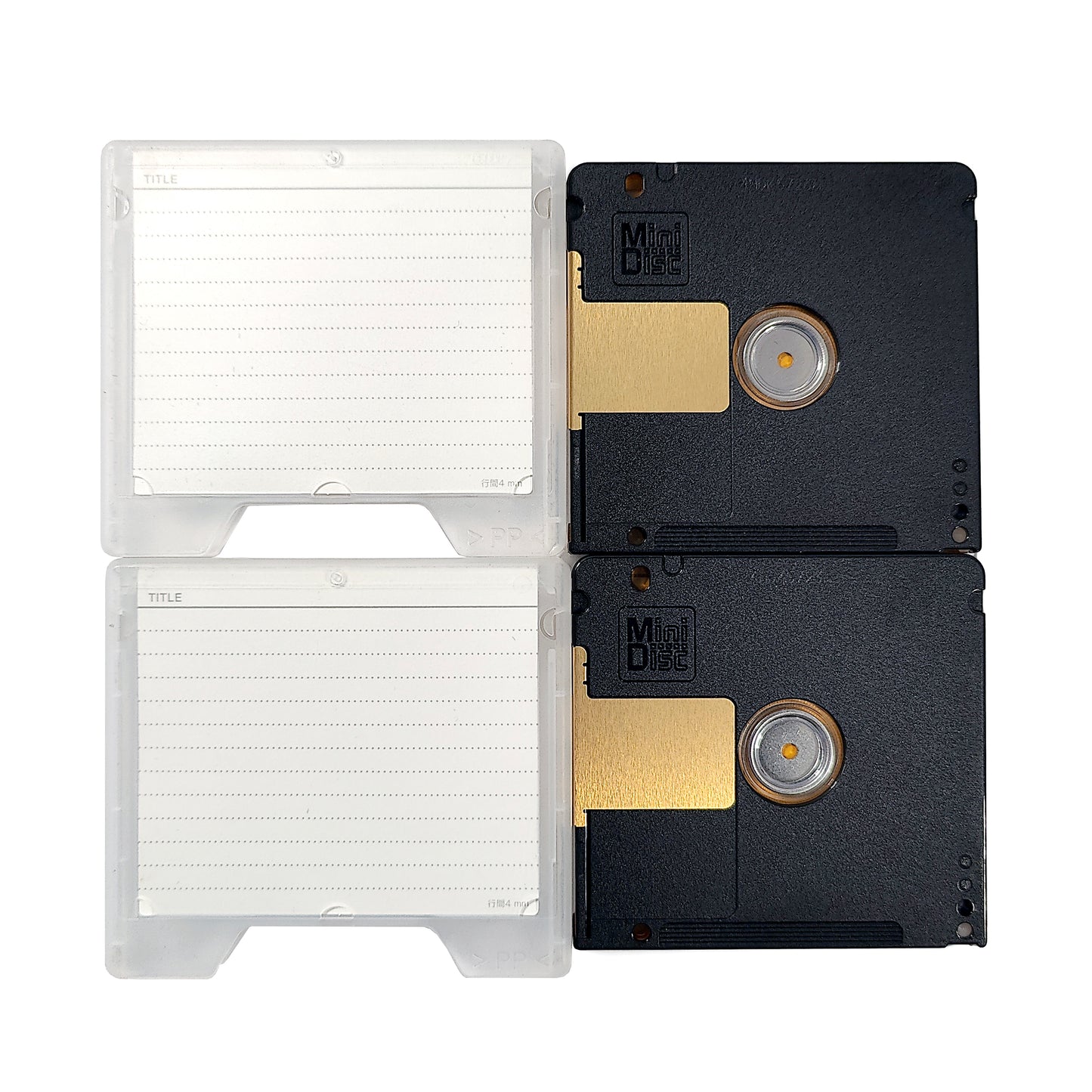 Sony Prism Gold 74 minute MiniDisc 2 Pack