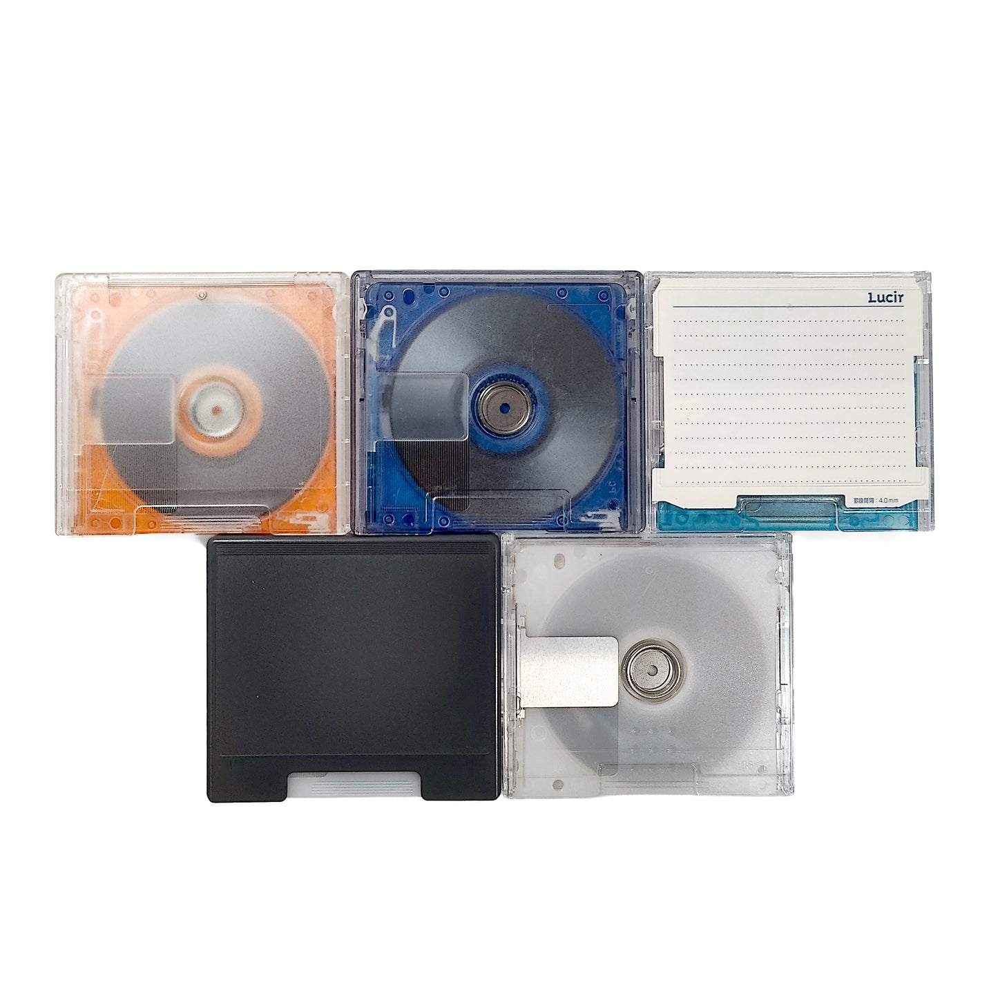 TDK / Maxell 74 & 80 Minute MiniDisc 5 Pack
