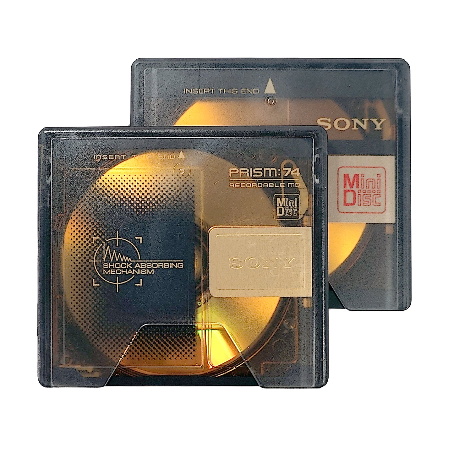 Sony Prism 74 Minute MiniDisc 2 Pack