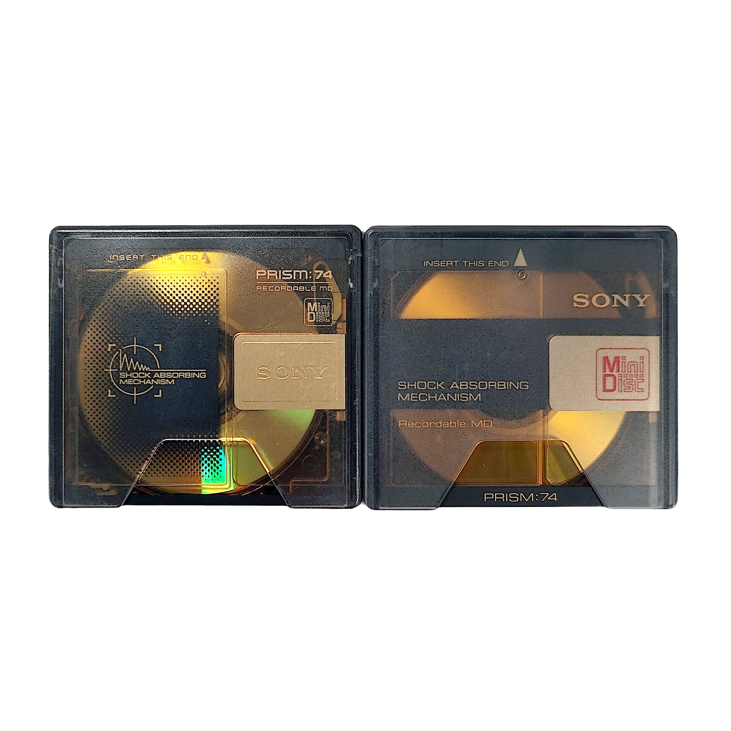 Sony Prism 74 Minute MiniDisc 2 Pack