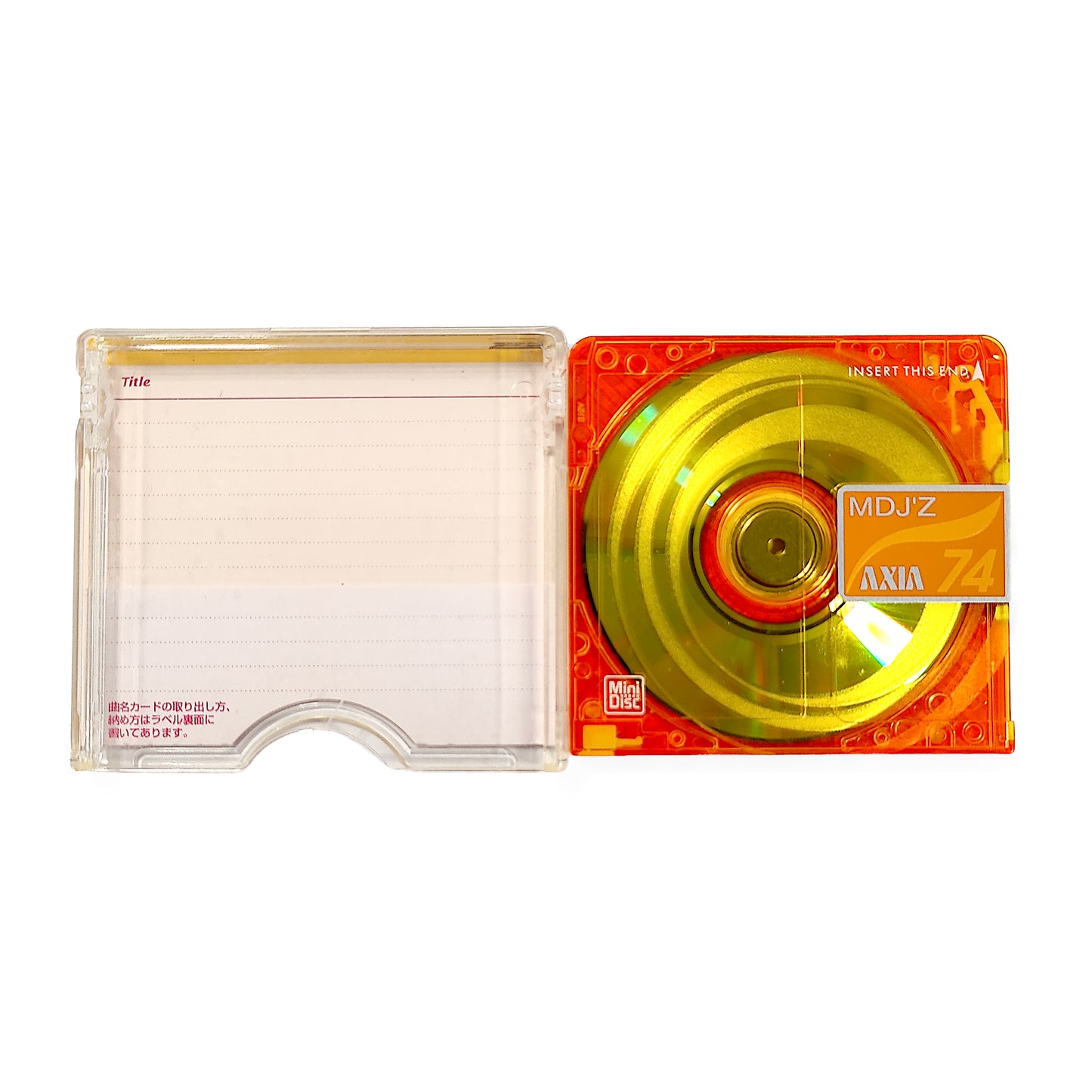 Axia MD JZ 74 Minute MiniDisc