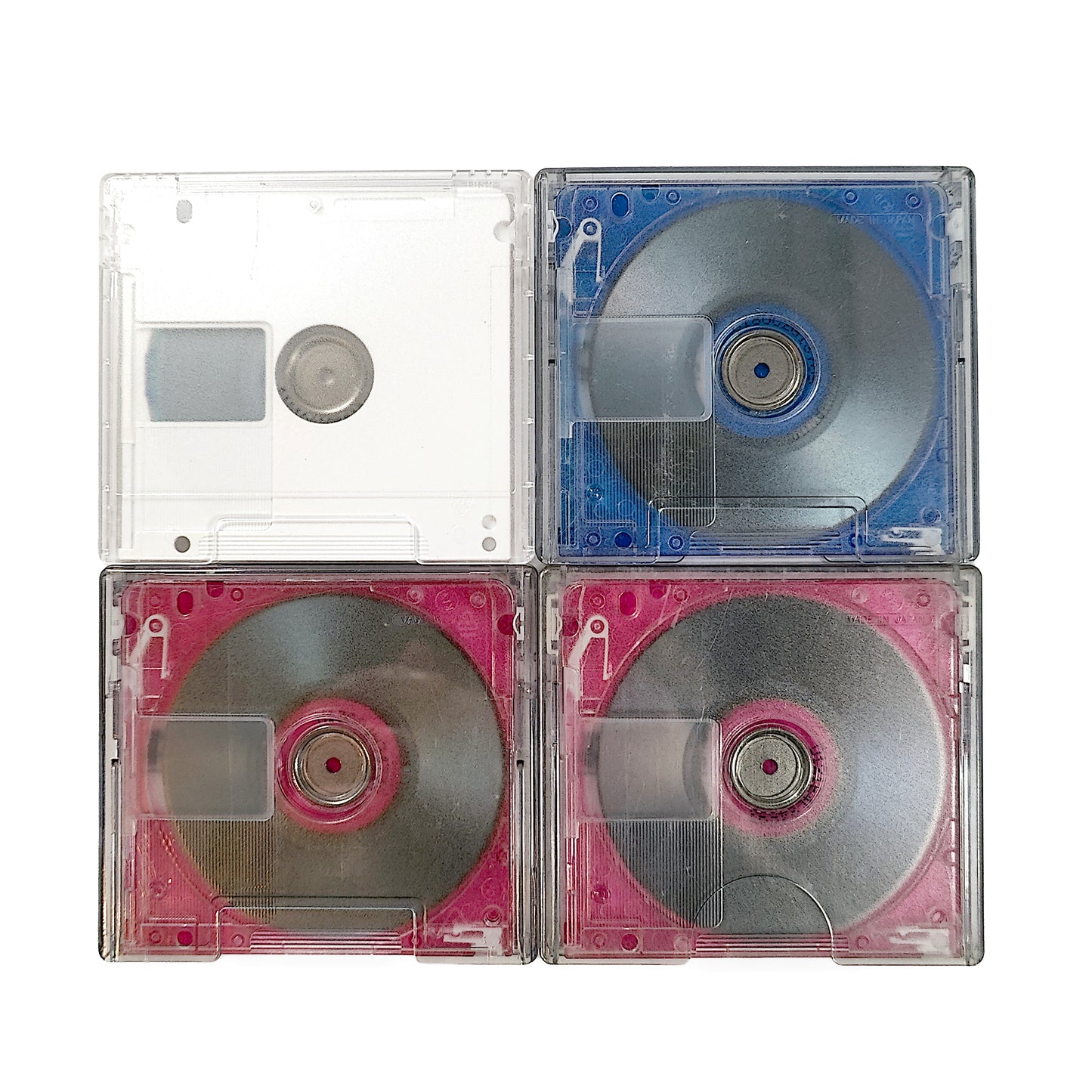Maxell 74 & 80 Minute MiniDisc 4 Pack