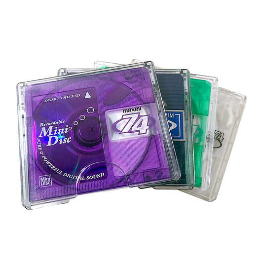 Maxell 74 Minute MiniDisc 4 Pack