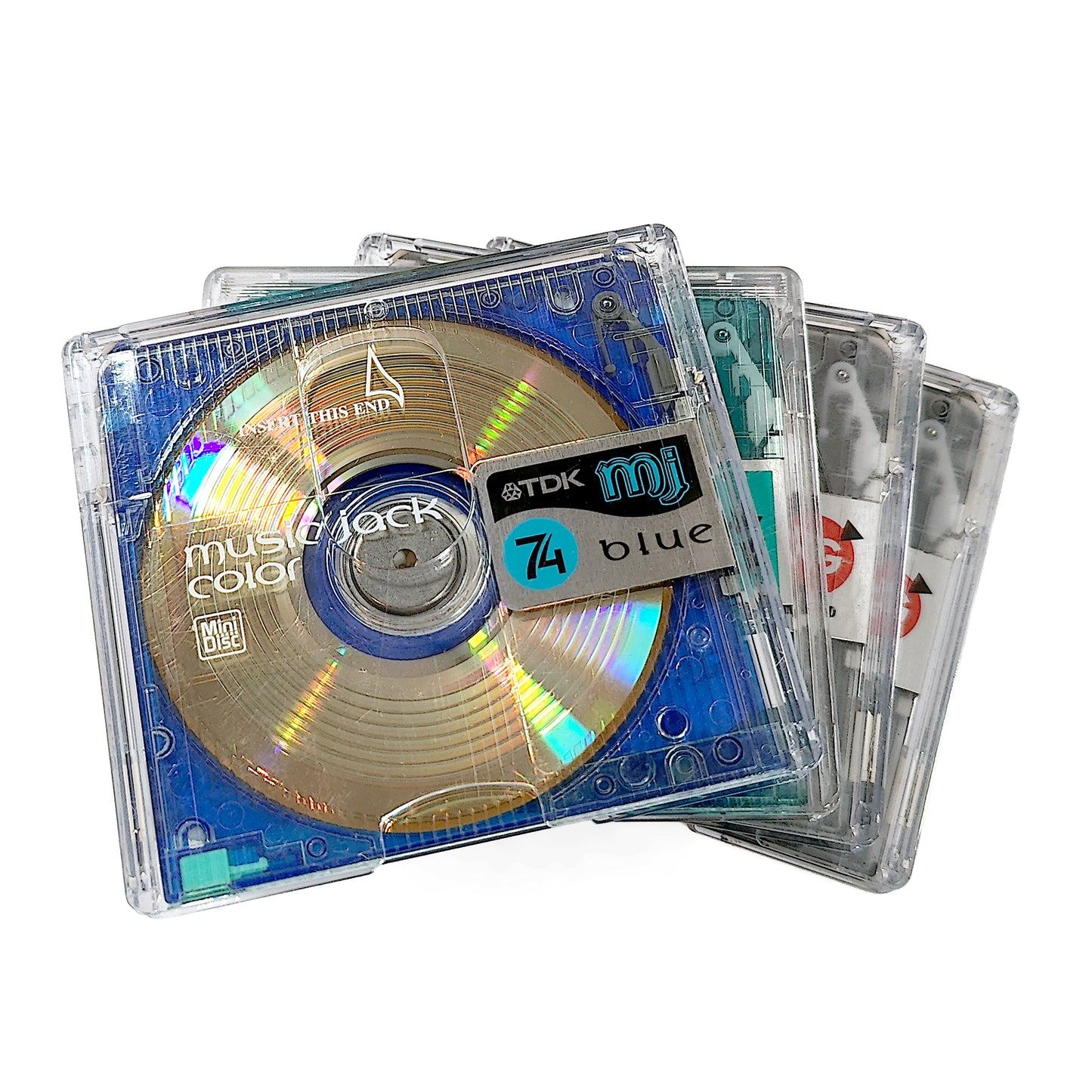 TDK 80 Minute MiniDisc 4 Pack
