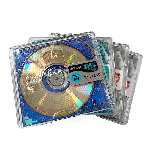 TDK 80 Minute MiniDisc 4 Pack
