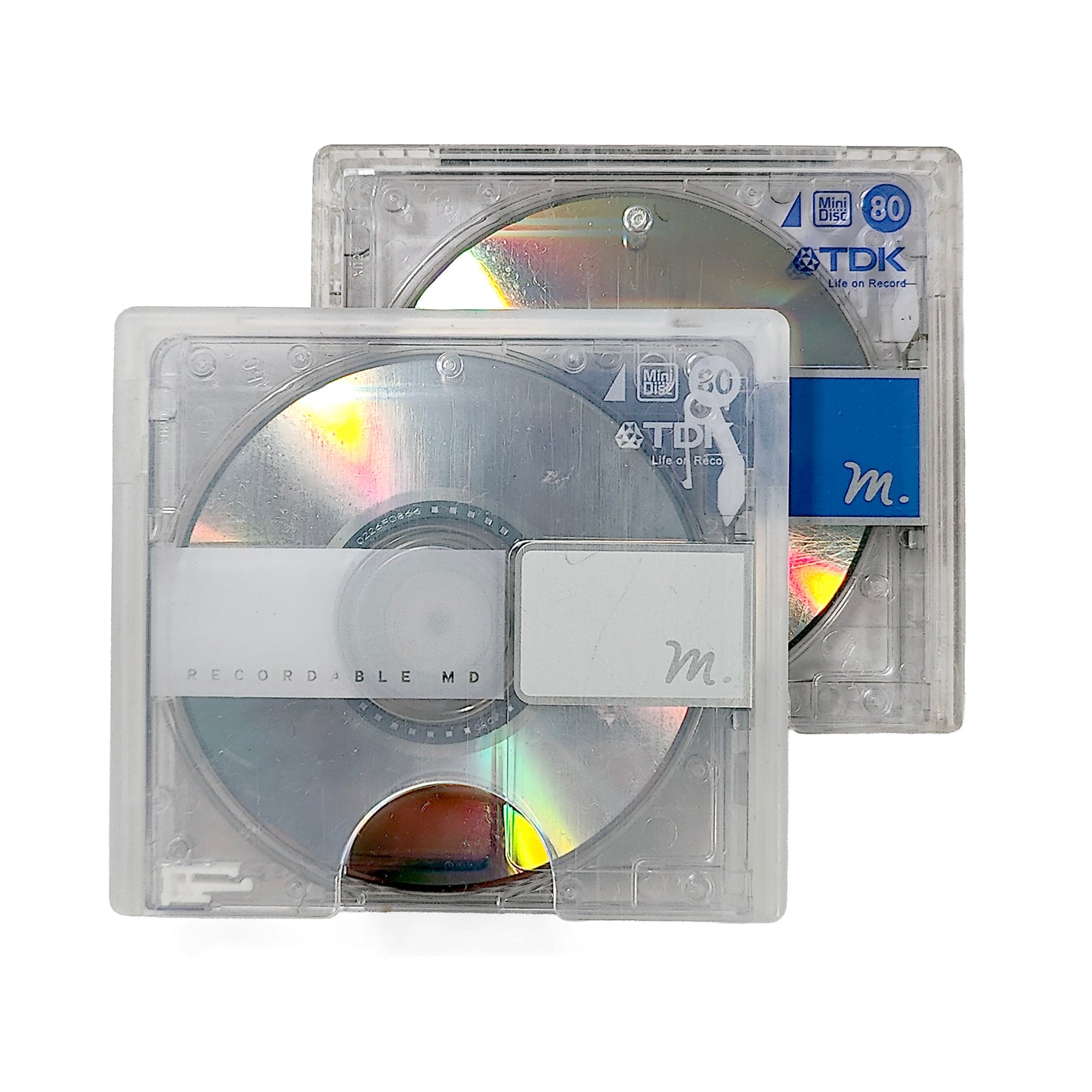 TDK m 80 Minute MiniDisc 2 Pack