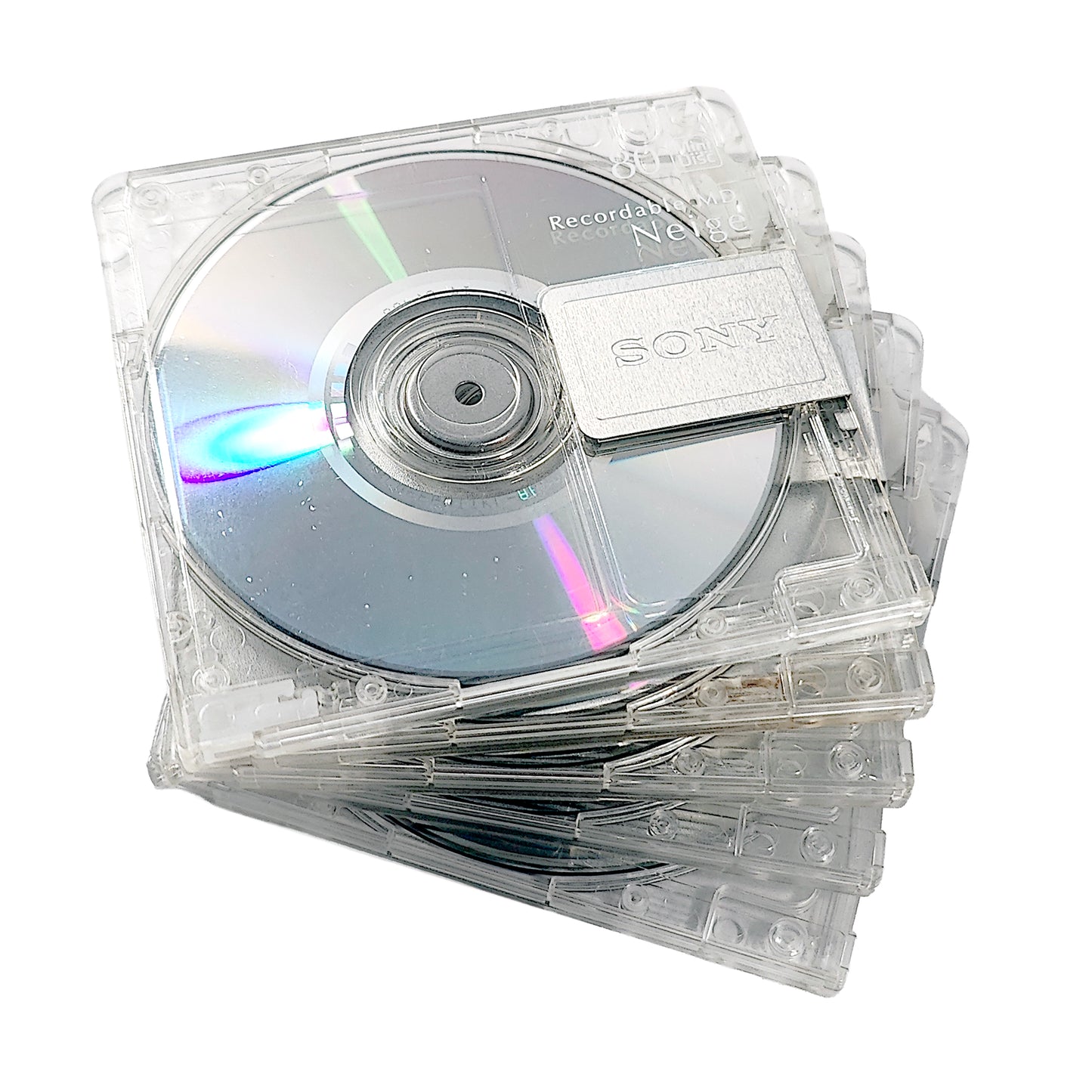 Sony Neige 74 & 80 Minute MiniDisc 5 Pack