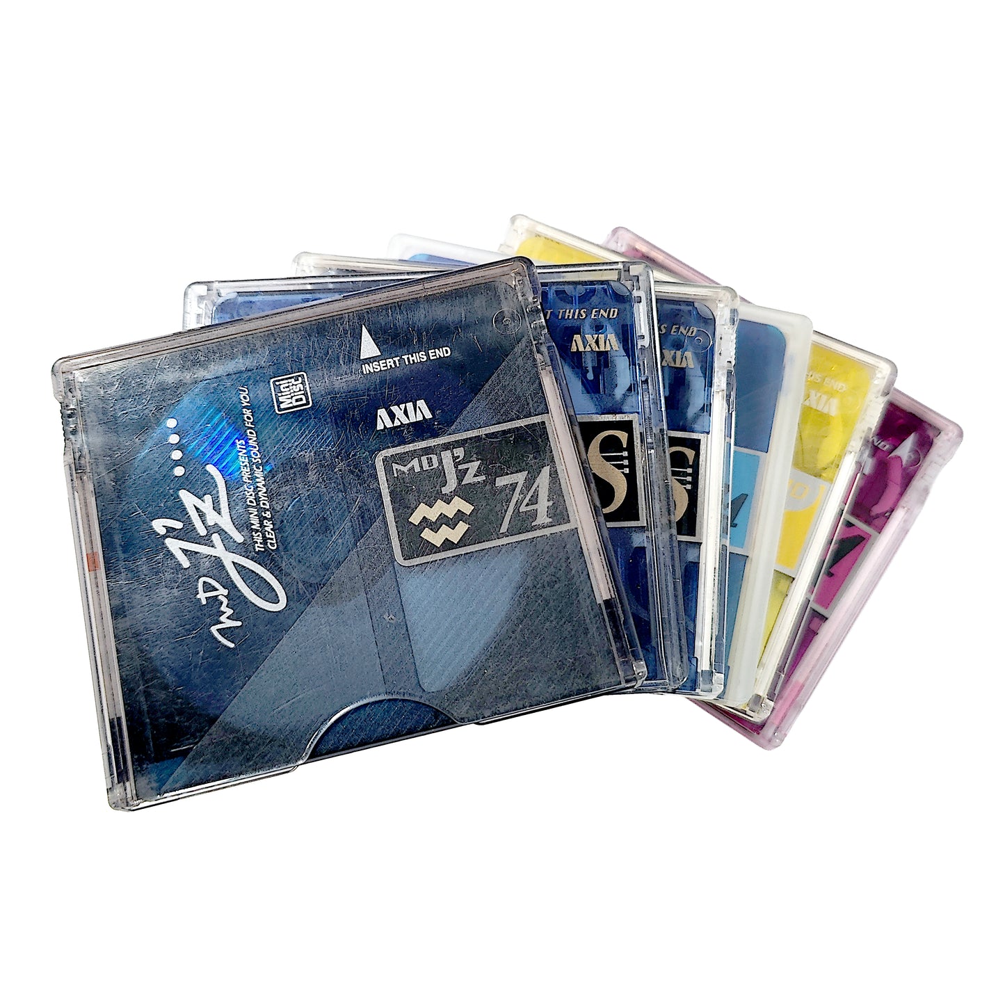Axia 74 & 80 Minute MiniDisc 6 Pack