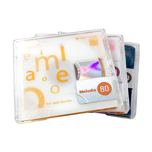 Daiso Melodia 80 Minute MiniDisc 3 Pack