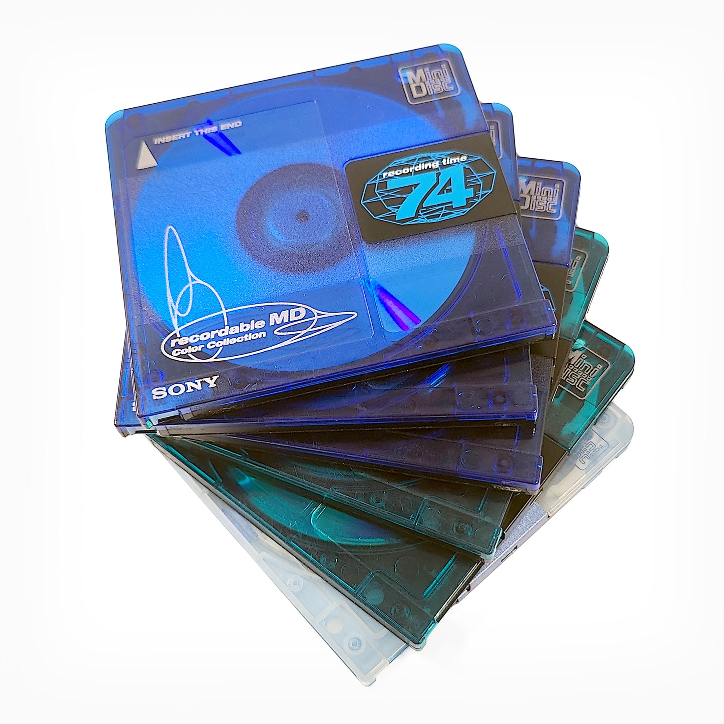 Sony 74 Minute MiniDisc 6 Pack