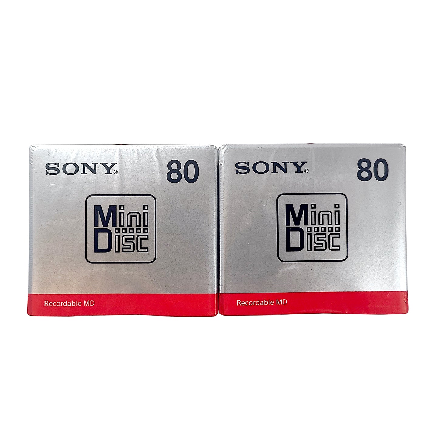 Sony MDW80T 80 Minute MiniDisc 2 Pack